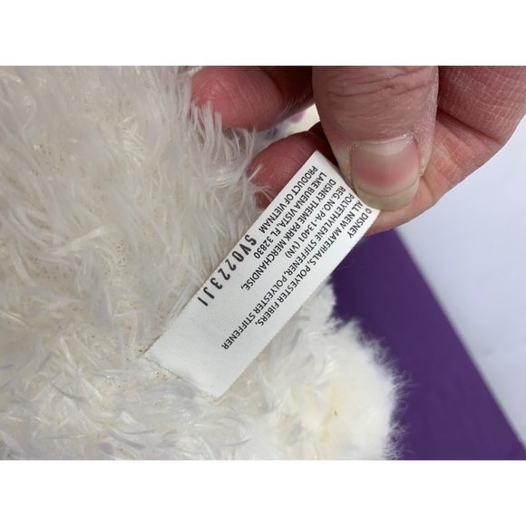 Walt Disney Disneyland Resort Daisy Duck Purple Shirt Pink Shoes Bow 16 Inch Plu - Picture 7 of 10